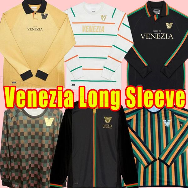 long sleeve 23 24 venezia fc soccer jerseys aramu forte venice 2023 2024 busio 27# football shirts adukt kit uniform men training suit home, Black;yellow
long sleeve 23 24 venezia fc soccer jerseys aramu forte venice 2023 2024 busio 27# football shirts adukt kit uniform men training suit home, Black;yellow