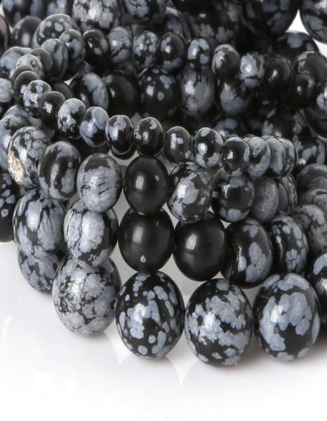 8mm snowflake obsidian loose beads round 4 6 8 10mm natural stone beads for jewelry making diy bead bracelet necklace 738224, Black
8mm snowflake obsidian loose beads round 4 6 8 10mm natural stone beads for jewelry making diy bead bracelet necklace 738224, Black