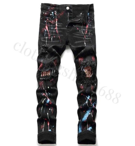 designer men's jeans with stretch hombre letter star men embroidery patchwork ripped for trend brand motorcycle pants for mens skinny, Blue
designer men's jeans with stretch hombre letter star men embroidery patchwork ripped for trend brand motorcycle pants for mens skinny, Blue