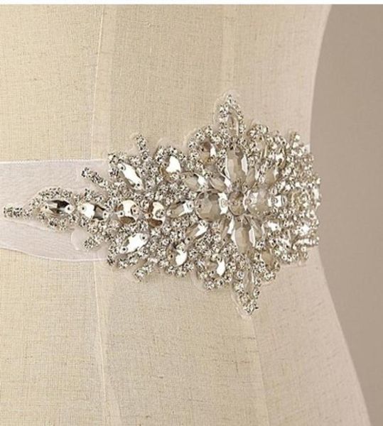 2016 new arrival organza ribbon handmade crystals rhinestone bridal belt wedding dress sash real pos7601126, White
2016 new arrival organza ribbon handmade crystals rhinestone bridal belt wedding dress sash real pos7601126, White