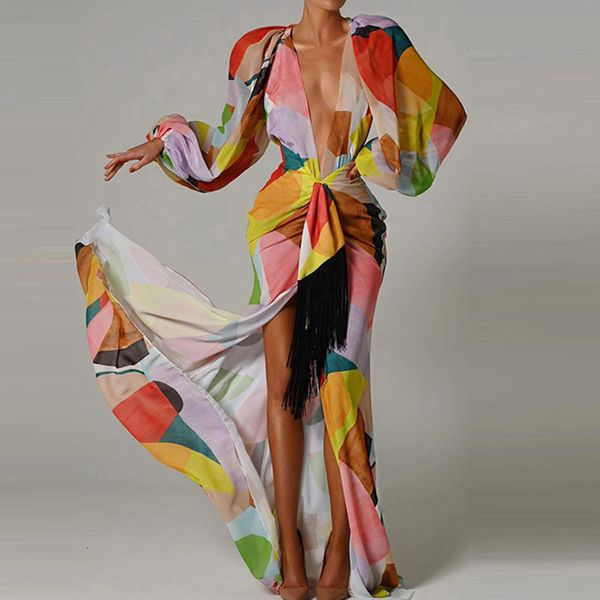 basic casual dresses mandylandy women elegant print bohemian long dress fashion female ins y2k long lantern sleeve v neck belt vacation dres, Black;gray
basic casual dresses mandylandy women elegant print bohemian long dress fashion female ins y2k long lantern sleeve v neck belt vacation dres, Black;gray