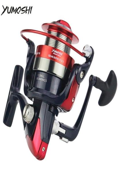 yumoshi fishing spinning reel metal spool 12 ball bearing 20007000 series fishing wheels carretilhas de pescaria fishing tackle294633070
yumoshi fishing spinning reel metal spool 12 ball bearing 20007000 series fishing wheels carretilhas de pescaria fishing tackle294633070