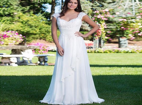on summer dress beach white lace bridal evening gowns cap sleeves v neckline special occasion for bride sweep train pleating 1461376, Black;red
on summer dress beach white lace bridal evening gowns cap sleeves v neckline special occasion for bride sweep train pleating 1461376, Black;red