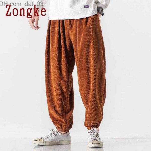 men's pants zongke corduroy mens pants hip hop harem pants men clothing mens trousers jogger harajuku sweatpants 2020 new m-5xl1 z23072, Black
men's pants zongke corduroy mens pants hip hop harem pants men clothing mens trousers jogger harajuku sweatpants 2020 new m-5xl1 z23072, Black