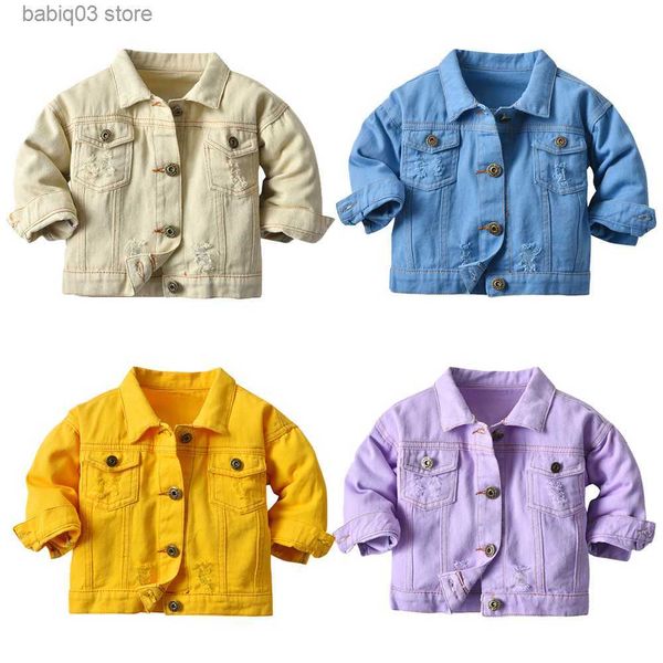 jackets children's casual ultra short denim new spring solid long sleeve hole lapel fashion jean jacket thin t230720, Blue;gray
jackets children's casual ultra short denim new spring solid long sleeve hole lapel fashion jean jacket thin t230720, Blue;gray