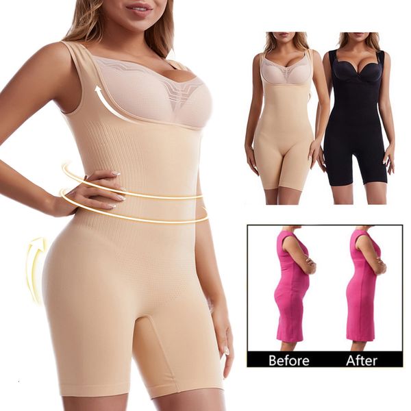 women's shapers bodysuit shapewear for women tummy control full body shaper slimming corset underwear fat belly thigh slimmer fajas 230, Black;white
women's shapers bodysuit shapewear for women tummy control full body shaper slimming corset underwear fat belly thigh slimmer fajas 230, Black;white