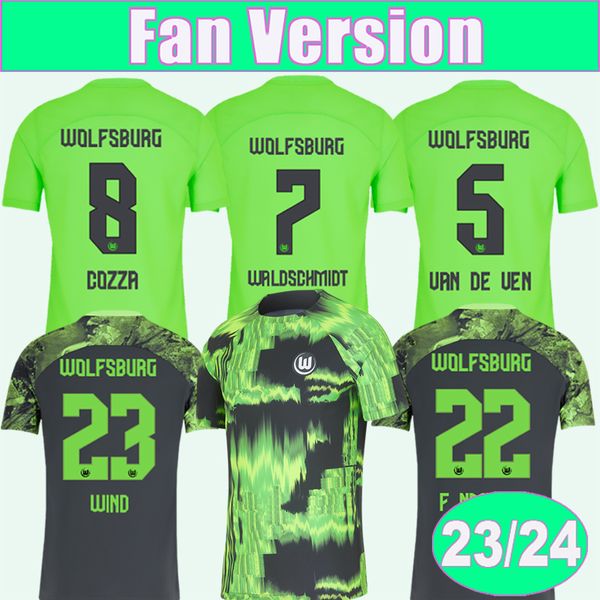 2023 24 wolfsburg baku mens soccer jerseys cozza .nmecha arnold wind home away training wear football shirt short sleeves uniforms, Black;yellow
2023 24 wolfsburg baku mens soccer jerseys cozza .nmecha arnold wind home away training wear football shirt short sleeves uniforms, Black;yellow