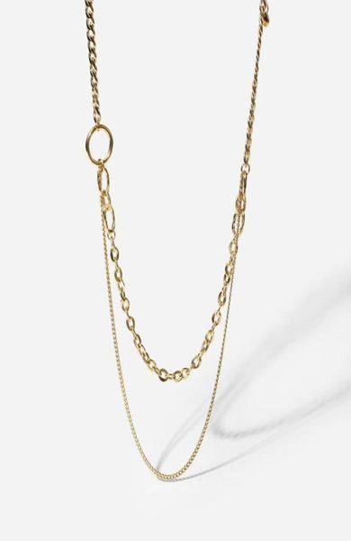 chains stainless steel 14k gold plated cuban chain ring stitching non tarnish jewelry multi layer choker necklace for women gift3162618, Silver
chains stainless steel 14k gold plated cuban chain ring stitching non tarnish jewelry multi layer choker necklace for women gift3162618, Silver