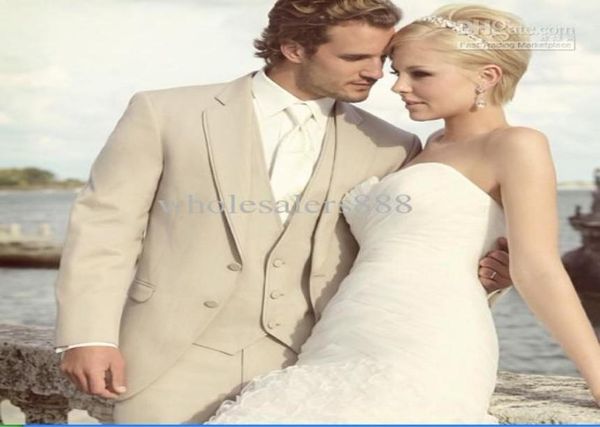 custom made groomsmen notch lapel groom tuxedos beige man suit bridegroom weddingpromdinner suits jacketpantstievest g5721444, Black;gray
custom made groomsmen notch lapel groom tuxedos beige man suit bridegroom weddingpromdinner suits jacketpantstievest g5721444, Black;gray