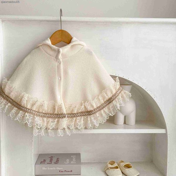 2023 new spring kids cardigan coat clothes infant baby girls lace hooded cloak clothing children baby girls cloak l230712, Blue;gray
2023 new spring kids cardigan coat clothes infant baby girls lace hooded cloak clothing children baby girls cloak l230712, Blue;gray