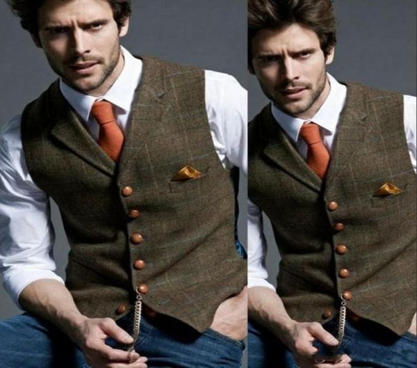 2020 new brown groom vests wool english herringbone tweed slim fit prom groomsmen attire father outfit wear wedding dress tailor w3355431, Black
2020 new brown groom vests wool english herringbone tweed slim fit prom groomsmen attire father outfit wear wedding dress tailor w3355431, Black