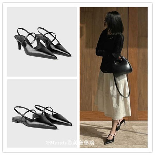 original tote 2023 spring/summer new pointed calf leather open heel shoes with genuine leather headband middle heel sandals for women
original tote 2023 spring/summer new pointed calf leather open heel shoes with genuine leather headband middle heel sandals for women
