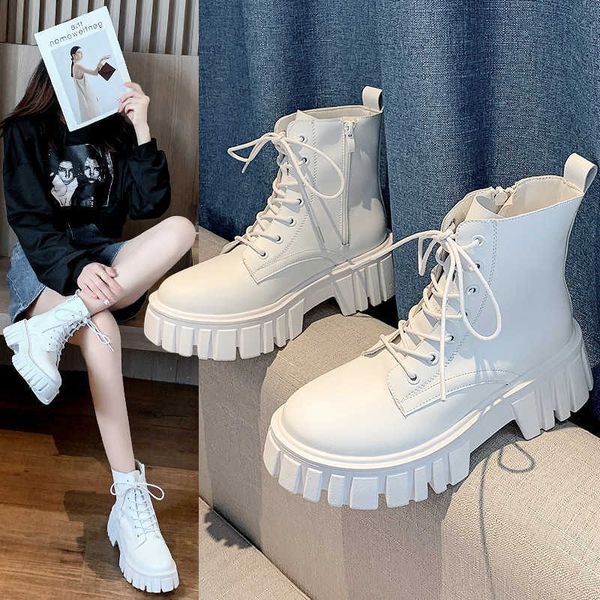 short barrel martin boots women's fashion leisure low side zipper lace up leather korean 230720, Black
short barrel martin boots women's fashion leisure low side zipper lace up leather korean 230720, Black