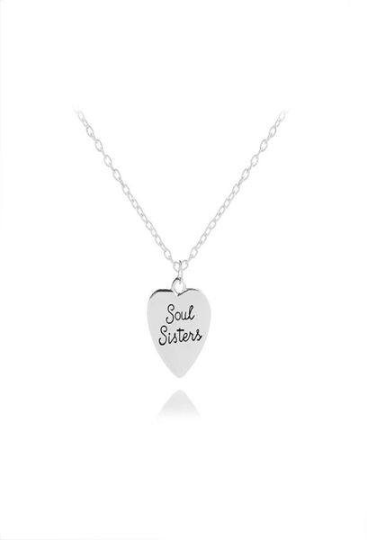 friends bff forever soul sisters valentine heart charm letter engraved necklaces friendship jewelry graduation gift6072222, Silver
friends bff forever soul sisters valentine heart charm letter engraved necklaces friendship jewelry graduation gift6072222, Silver