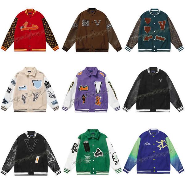 mens jackets baseball varsity jacket embroidered flocked letterman warm jacket single breasted men baseball uniform coat oversized couple cl, Black;brown
mens jackets baseball varsity jacket embroidered flocked letterman warm jacket single breasted men baseball uniform coat oversized couple cl, Black;brown