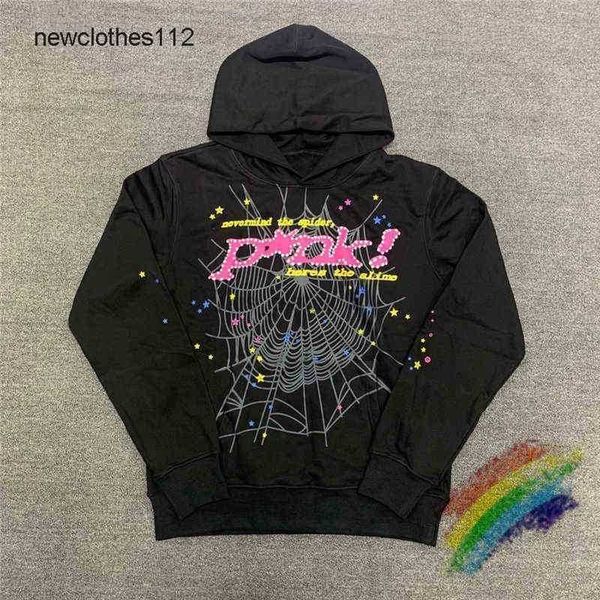 men's hoodies sweatshirts puff print sp5der hoodie men women heavy fabric spider web sweatshirts pullover g23, Black
men's hoodies sweatshirts puff print sp5der hoodie men women heavy fabric spider web sweatshirts pullover g23, Black