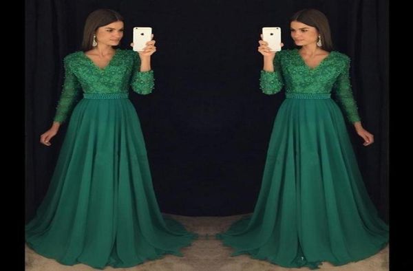 emerald green lace chiffon long sleeve prom pageant dresses modest vneck beaded plus size women formal occasion evening dress5539266, Black
emerald green lace chiffon long sleeve prom pageant dresses modest vneck beaded plus size women formal occasion evening dress5539266, Black