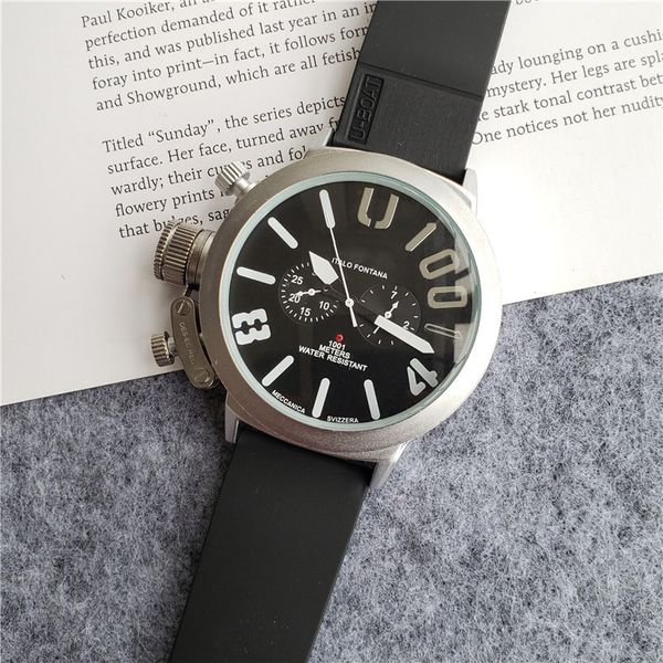 2023 mens watches 5mm dial plate full function chronograph designer watches rubber watches quartz clock u-, Slivery;golden
2023 mens watches 5mm dial plate full function chronograph designer watches rubber watches quartz clock u-, Slivery;golden