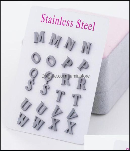 stud earrings jewelry initial letter a z for women stainless steel birthday drop delivery 2021 jucbp1351480, Golden;silver
stud earrings jewelry initial letter a z for women stainless steel birthday drop delivery 2021 jucbp1351480, Golden;silver
