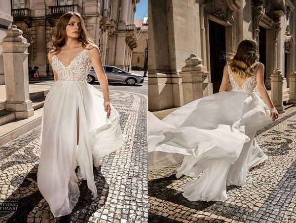 2019 a line beach wedding dresses v neck lace backless split chiffon sweep train bridal gowns plus size vestido de novia5684677, White
2019 a line beach wedding dresses v neck lace backless split chiffon sweep train bridal gowns plus size vestido de novia5684677, White