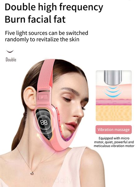facial lifting device led pn therapy facial slimming vibration massager double chin v face shaped cheek lift belt machine
facial lifting device led pn therapy facial slimming vibration massager double chin v face shaped cheek lift belt machine