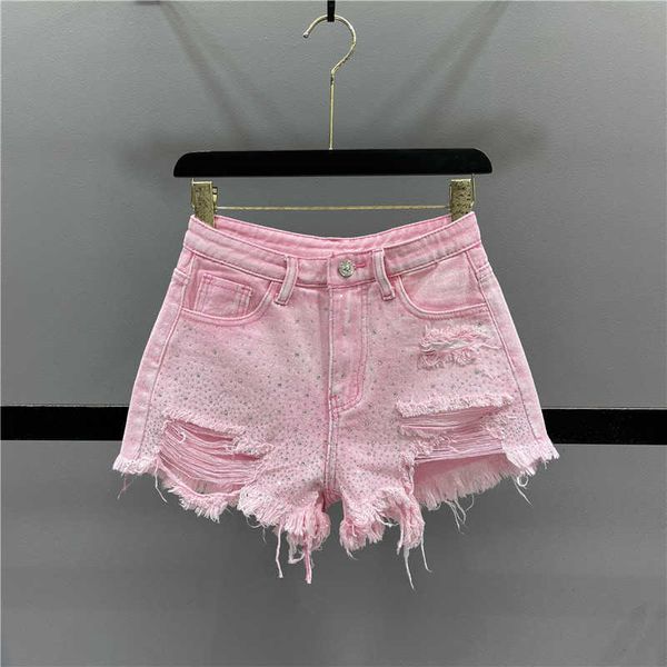 heavy industry diamond denim shorts for women 2023 summer new high waist slim and spicy girls with broken holes and wide legs pants trend, Blue
heavy industry diamond denim shorts for women 2023 summer new high waist slim and spicy girls with broken holes and wide legs pants trend, Blue