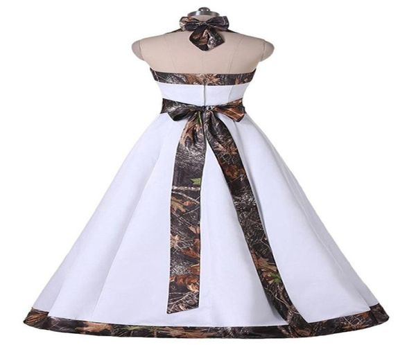 2017 simple camo halter bow aline wedding dresses with satin floorlength plus size wedding party bridal gowns vestido de no6118814, White
2017 simple camo halter bow aline wedding dresses with satin floorlength plus size wedding party bridal gowns vestido de no6118814, White