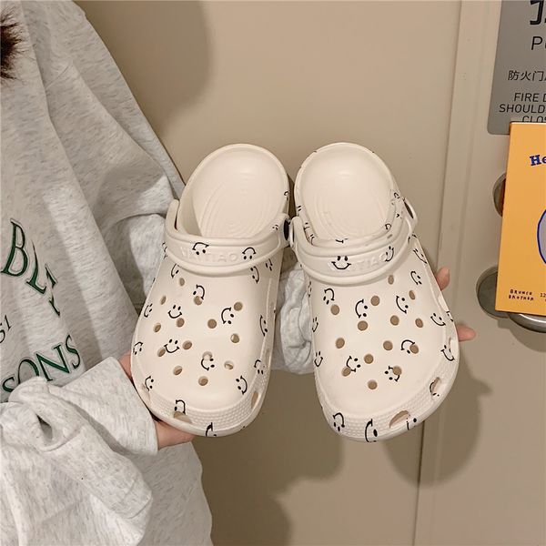sandals summer women's shoes hole sandals thick lights eva platform breathable beach shoes anti slip shoes printed women's shoes 2, Black
sandals summer women's shoes hole sandals thick lights eva platform breathable beach shoes anti slip shoes printed women's shoes 2, Black
