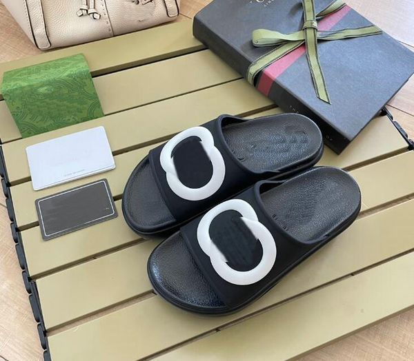 women designer sandals rubber leather slides dress shoe wedges sandal beach slippers luxury summer platform sandal slide thick bottom 7t5, Black
women designer sandals rubber leather slides dress shoe wedges sandal beach slippers luxury summer platform sandal slide thick bottom 7t5, Black