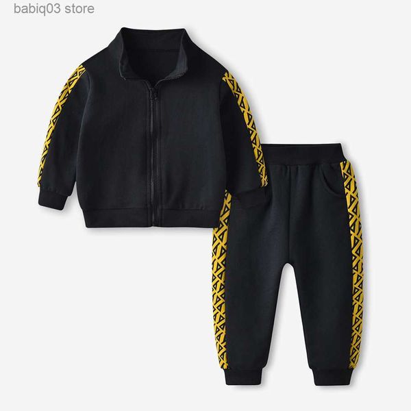 clothing sets 2021 spring mid size children's wear long sleeve printed zipper shirt casual sports pants set black two piece set t230720, White
clothing sets 2021 spring mid size children's wear long sleeve printed zipper shirt casual sports pants set black two piece set t230720, White