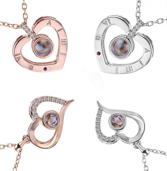 100 languages i love you necklace heart shaped memory wedding valentine women projection pendant necklaces ooa763569905211, Silver
100 languages i love you necklace heart shaped memory wedding valentine women projection pendant necklaces ooa763569905211, Silver
