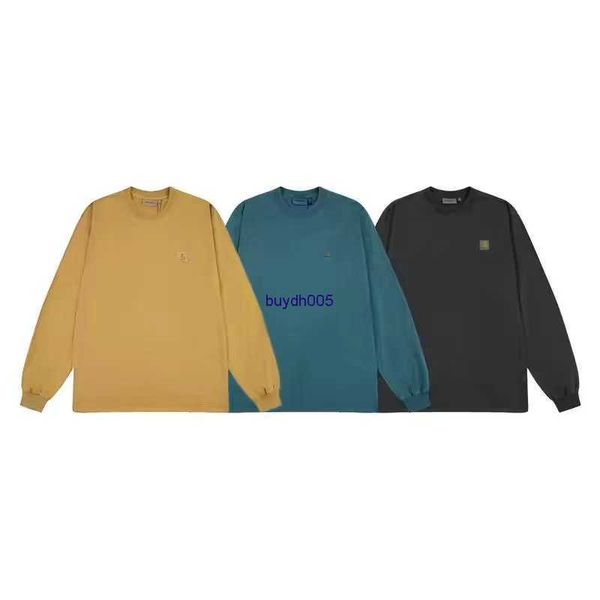 new men's and women's fashion t-shirt high street brand carhart washable long sleeved classic embroidery loose round neck couple b, White
new men's and women's fashion t-shirt high street brand carhart washable long sleeved classic embroidery loose round neck couple b, White