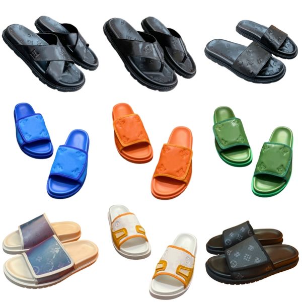 slippers luxury men's designer shoes genuine leather sandals letter brand flip flops classic fashion beach shoes back straps buckle cas, Black
slippers luxury men's designer shoes genuine leather sandals letter brand flip flops classic fashion beach shoes back straps buckle cas, Black