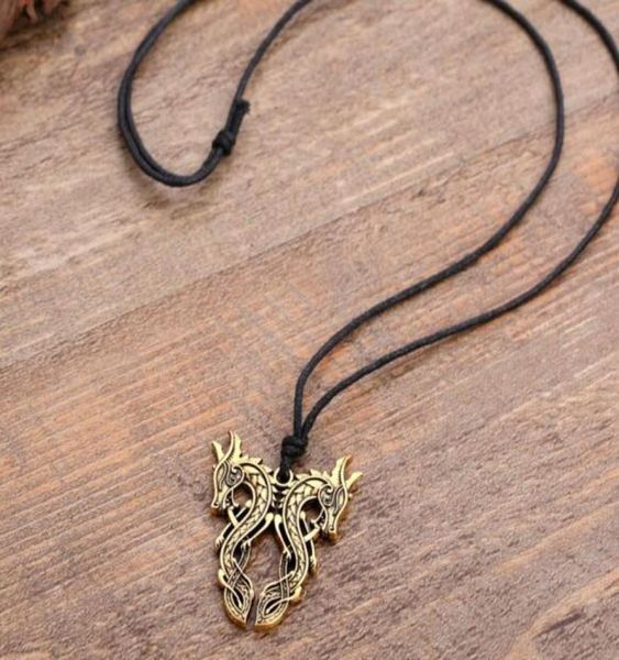vintage fashion jewelry double dragon pendant punk style ssangyong charm pendant viking nordic talisman necklace7279695, Silver
vintage fashion jewelry double dragon pendant punk style ssangyong charm pendant viking nordic talisman necklace7279695, Silver