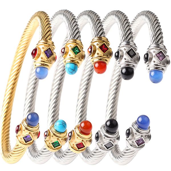 bangle winding stainless steel color aaa zircon luxury jewelry bracelet suitable for womens wedding stage display accessories sisters gift 2, Golden;silver
bangle winding stainless steel color aaa zircon luxury jewelry bracelet suitable for womens wedding stage display accessories sisters gift 2, Golden;silver
