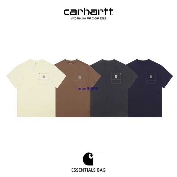 new men's and women's fashion t-shirt high street brand carhart sewn open line pocket short sleeve workwear loose couple backing v, White
new men's and women's fashion t-shirt high street brand carhart sewn open line pocket short sleeve workwear loose couple backing v, White
