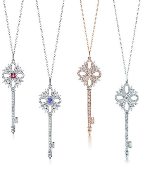 sterling silver 925 classic fashion key pendant with blue red cz ladies necklace rose gold silver color big pendants size 5cm neck7264862
sterling silver 925 classic fashion key pendant with blue red cz ladies necklace rose gold silver color big pendants size 5cm neck7264862