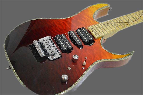custom 7v electric guitar, tree of life fingerboard mosaic, lock nut, guitar floral design, body gradient
custom 7v electric guitar, tree of life fingerboard mosaic, lock nut, guitar floral design, body gradient