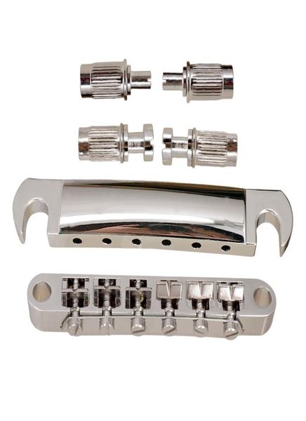1 set guitar saddle bridge tailpiece silver for gibson lpepi electric guitar parts bridge9955404
1 set guitar saddle bridge tailpiece silver for gibson lpepi electric guitar parts bridge9955404