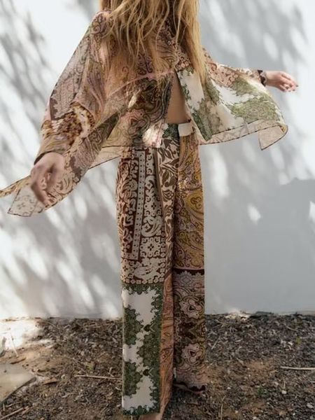 women s two piece pants kumsvag 2023 women summer 2 pieces sets suits vintage satin print shirts and trousers female street loose suit clot, White
women s two piece pants kumsvag 2023 women summer 2 pieces sets suits vintage satin print shirts and trousers female street loose suit clot, White