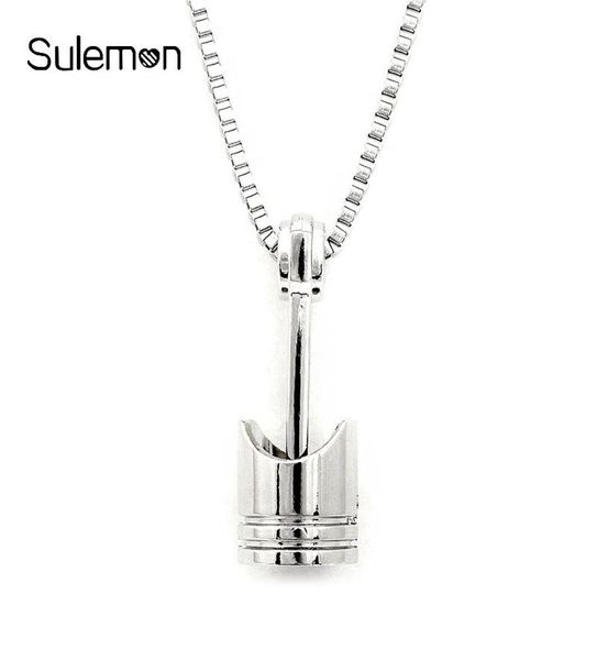 mini engine piston pendant stainless steel necklace biker motorcycle enthusiast torque necklaces men punk rocking jewelry sn635646904, Silver
mini engine piston pendant stainless steel necklace biker motorcycle enthusiast torque necklaces men punk rocking jewelry sn635646904, Silver