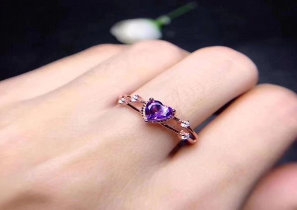 cluster rings natural amethyst ring for women purple crystal heart shape 14k rose gold jewelry diamond engagement anniversary gift7426352, Golden;silver
cluster rings natural amethyst ring for women purple crystal heart shape 14k rose gold jewelry diamond engagement anniversary gift7426352, Golden;silver