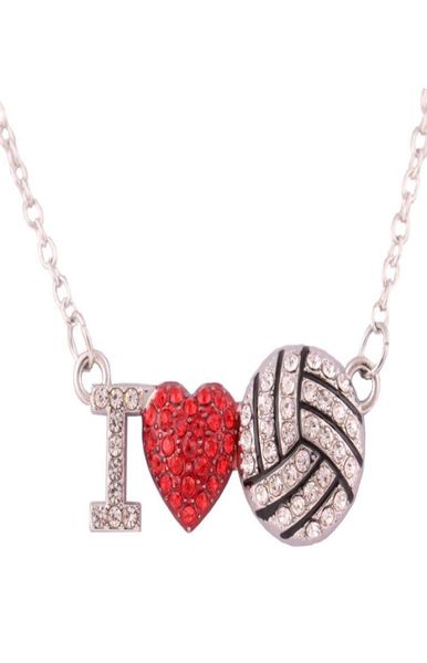 hs13 i love you silver plated crystal red heart volleyball ball pendant necklace jewelry for girlfriend6930125
hs13 i love you silver plated crystal red heart volleyball ball pendant necklace jewelry for girlfriend6930125