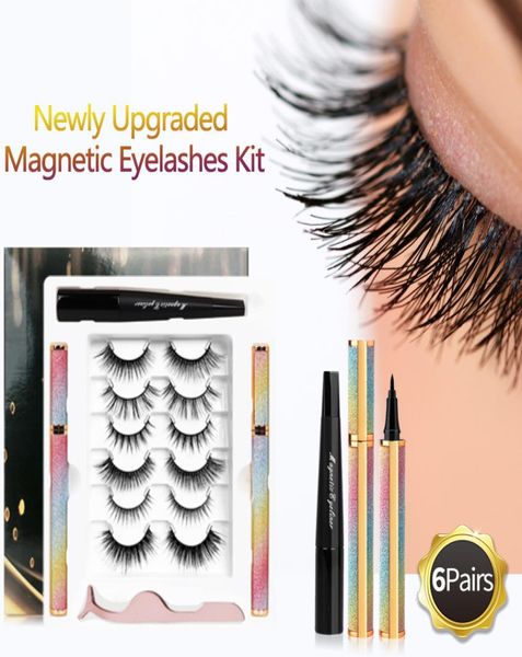 6 pairs false eyelashes invisible magnetic mink half bulk lashes magic make up kits 3 tubes eyeliner thick easy wear no glue 3d 5d5377514
6 pairs false eyelashes invisible magnetic mink half bulk lashes magic make up kits 3 tubes eyeliner thick easy wear no glue 3d 5d5377514