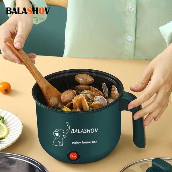 Image of Electric Skillets Electric Rice Cooker Nonstick Cooking Machine Mini SingleDouble Layer Hot Pot Multifunction Electric Rice Cooker for Home J230720