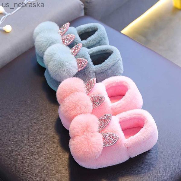 winter children girls cartoon rabbit indoor home slippers thick fur warm shoes boys kids casual footwear baby cotton slippers l230518, Black;grey
winter children girls cartoon rabbit indoor home slippers thick fur warm shoes boys kids casual footwear baby cotton slippers l230518, Black;grey