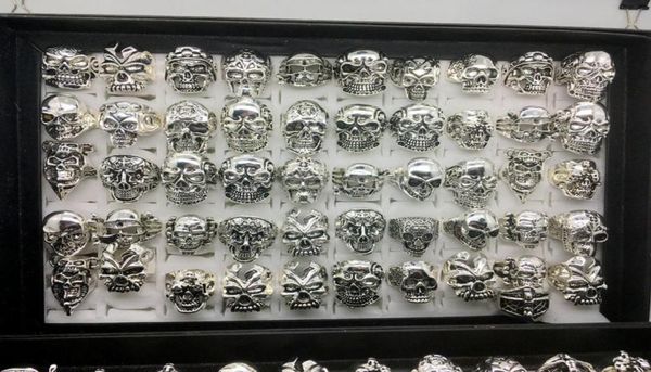 whole 50pcslot gothic big skull ring bohemian punk vintage antique silver mix style mens fashion jewelry skeleton ring size 21255613
whole 50pcslot gothic big skull ring bohemian punk vintage antique silver mix style mens fashion jewelry skeleton ring size 21255613