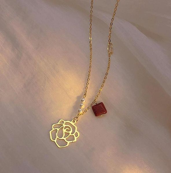 pendant necklaces 2021 trendy fine rose flower pearl chain necklace for women accessories korean fashion jewelry wedding party gif3839150, Silver
pendant necklaces 2021 trendy fine rose flower pearl chain necklace for women accessories korean fashion jewelry wedding party gif3839150, Silver