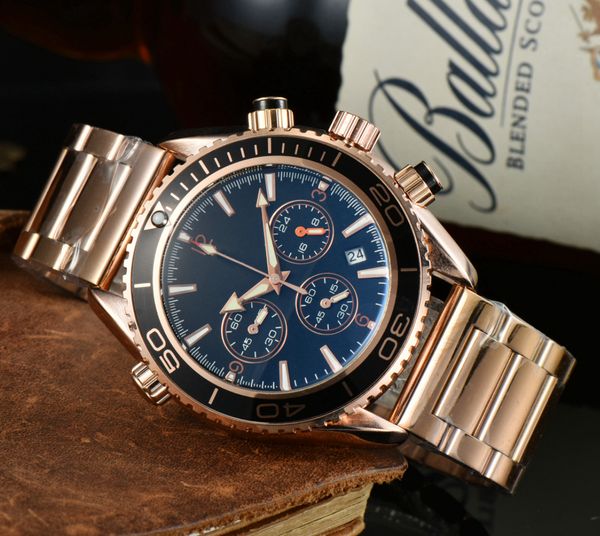 new r quality watch ceramic bezel two-tone 42mm men mens watches quartz movement rubber strap luxury watch wristwatches, Slivery;brown
new r quality watch ceramic bezel two-tone 42mm men mens watches quartz movement rubber strap luxury watch wristwatches, Slivery;brown