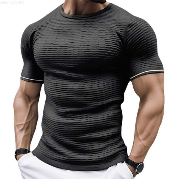 men's t-shirts summer short sleeved knitwear t-shirt men clothing slim fit o-neck tee shirt l230720, White;black
men's t-shirts summer short sleeved knitwear t-shirt men clothing slim fit o-neck tee shirt l230720, White;black